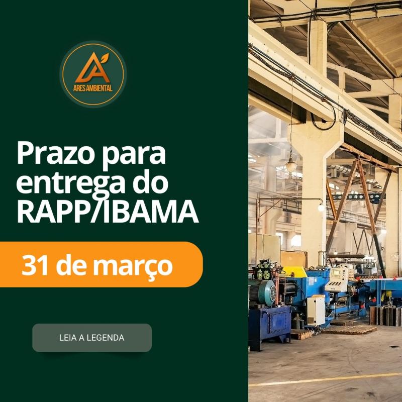 ATENÇÃO: O PRAZO PARA ENTREGA DO RAPP AO IBAMA ESTÁ CHEGANDO – SAIBA COMO REGULARIZAR SUA EMPRESA